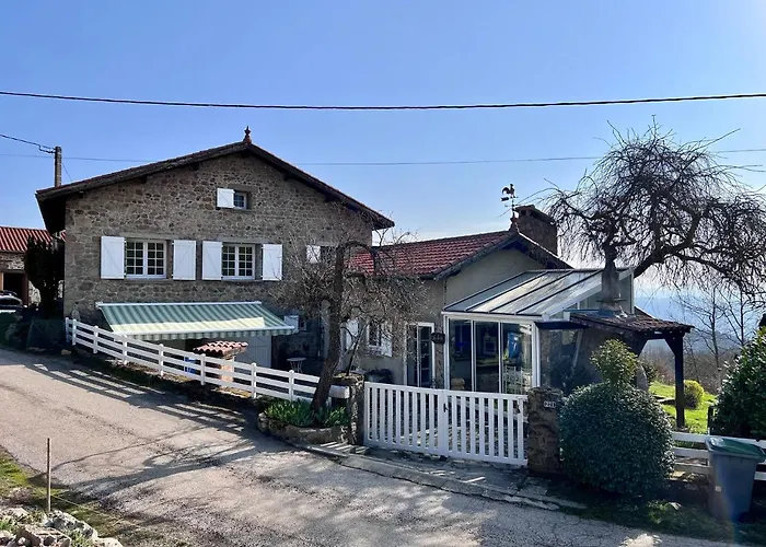 Grande Maison En Pierre A La Campagne, Belle Vue Aurec-Sur-Loire