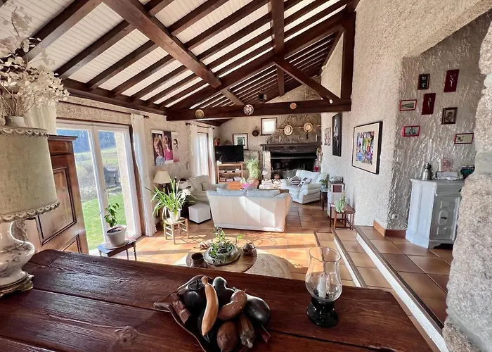 Grande Maison En Pierre A La Campagne, Belle Vue Aurec-Sur-Loire